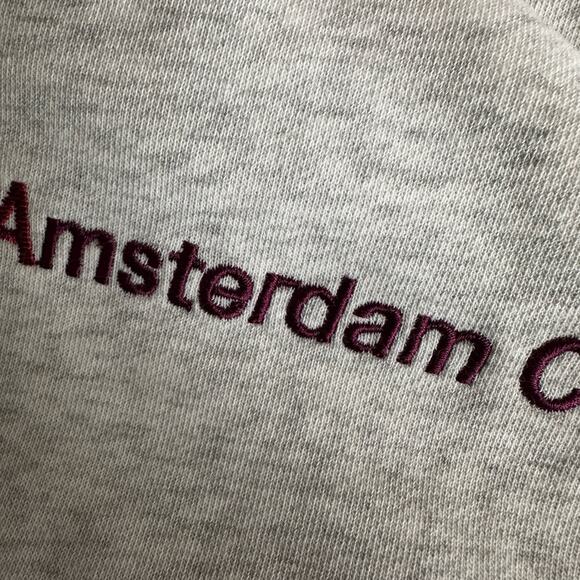 Scotch & Soda Amsterdam Couture Embroidered Logo Sweatshirt Y2K Designer - Picture 7 of 10